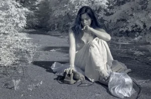 infrarosso infrared deep infrared girl project progetto fine art ragazza modella model