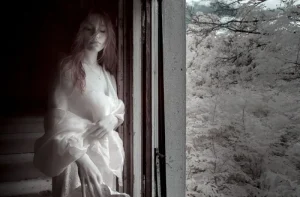 infrarosso infrared deep infrared girl project progetto fine art ragazza modella model