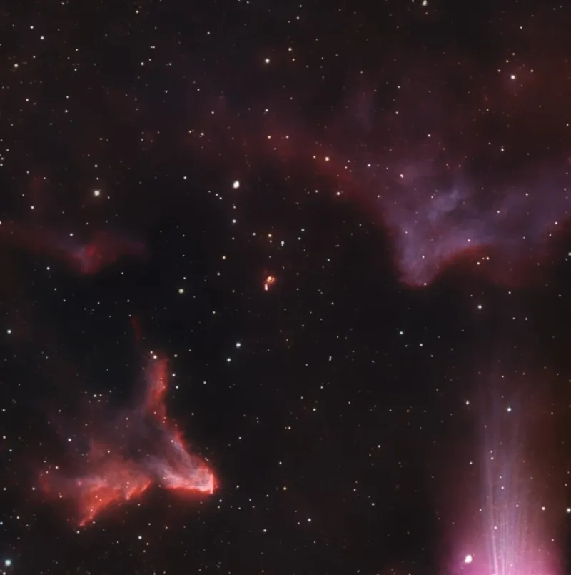 astronomia nebulosa astrofotografia astrophotography nebula ghost of cassiopeia fantasmi di cassiopea